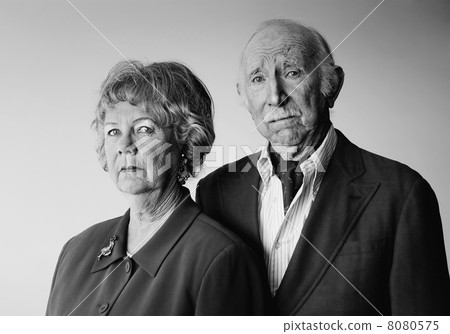 Snooty Senior Couple with Strong Woman Snooty Senior Couple with Strong Woman 8080575