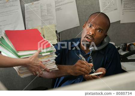Shocked Office Worker Shocked Office Worker 8080734