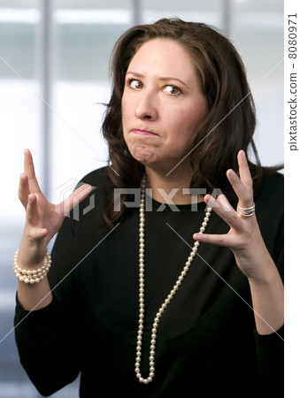 Frustrated Hispanic Woman Frustrated Hispanic Woman 8080971