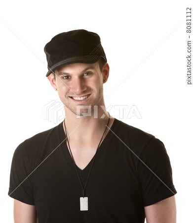 Smiling Young Man Smiling Young Man 8081112