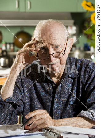 Man with Bills Man with Bills 8081517