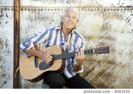 Handsome guitar player Handsome guitar player 8081630