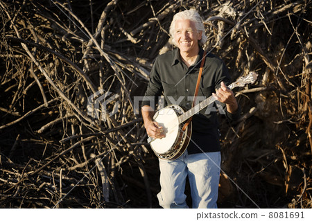 Banjo Player 8081691