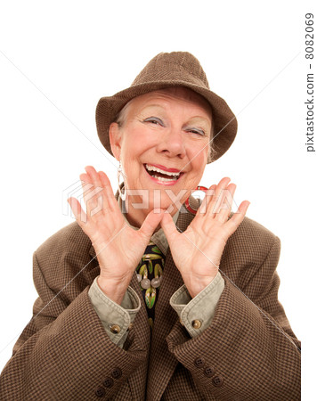 Woman framing her face Woman framing her face 8082069