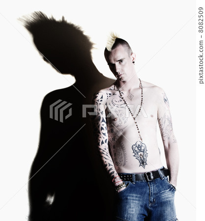 Punk with tattoos 8082509