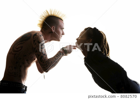 Man and Woman Arguing Man and Woman Arguing 8082570