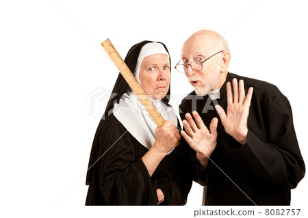 Funny Priest and Nun Funny Priest and Nun 8082757