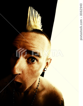 Man with a Mohawk 8082940