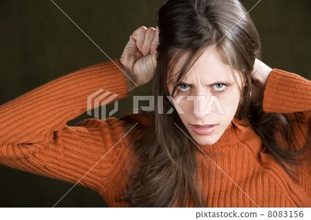 Distraught Young Woman Distraught Young Woman 8083156