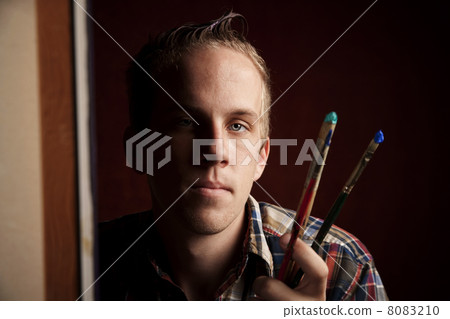 Handsome young artist Handsome young artist 8083210