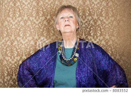 Snooty Senior Woman Snooty Senior Woman 8083552