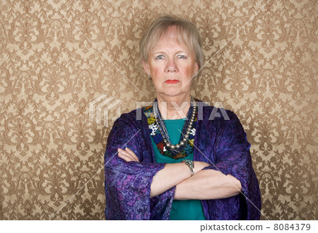 Skeptical Senior Woman Skeptical Senior Woman 8084379