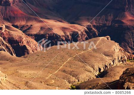 Bright Angel Trail in the Grand Canyon 8085266