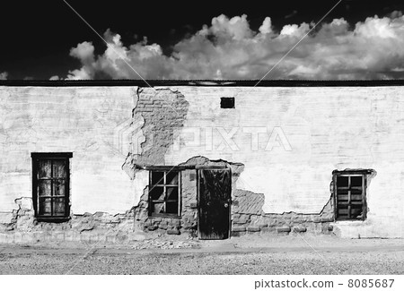 Abandoned Adobe Building 8085687