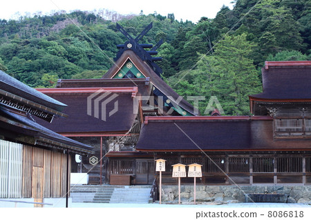 The main shrine of Izumo Taisha Shrine 8086818