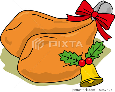 Christmas roast chicken 8087875