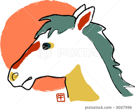 日本馬的臉 日本馬的臉 8087996