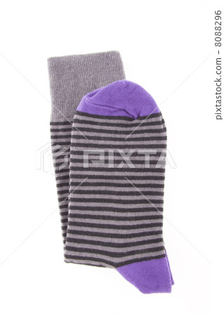 Striped purple sock 8088296