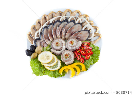 various sliced fish various sliced fish 8088714