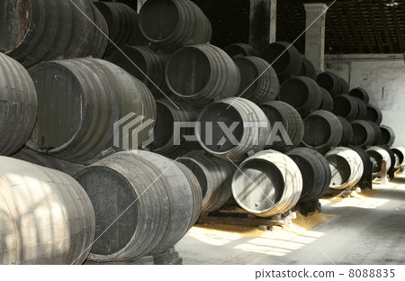 Wine barrels 8088835