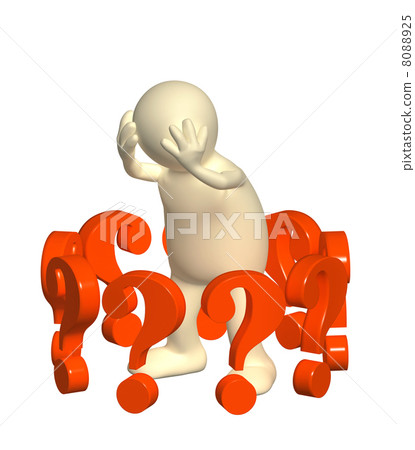Upset 3d puppet 8088925
