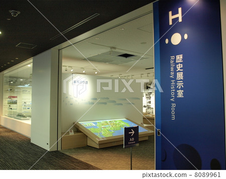 History exhibition room of Linear · railway hall 8089961