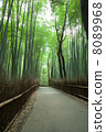 Arashiyama bamboo grove path 8089968