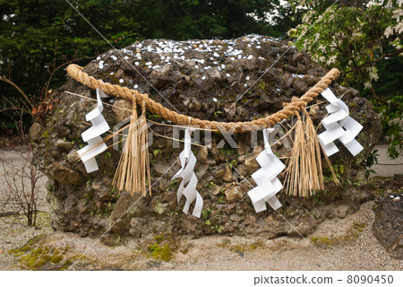 Shimogamo Shrine sandless stone 8090450