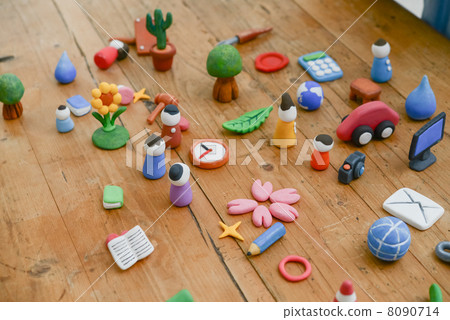 粘土工作 8090714