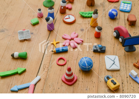 Rolled clay work 8090720