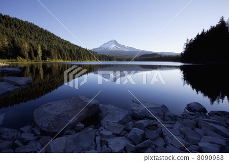 Mount Hood and Trillium Lake Mount Hood and Trillium Lake 8090988