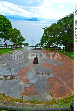 Monument of Golden Mark (Shigajima · Kanazu Park / Fukuoka City Fukuoka Prefecture Higashi Ku, Shikajima Furudo) 8092356