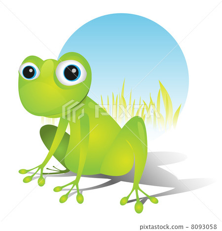 Simple Cute Frog Simple Cute Frog 8093058