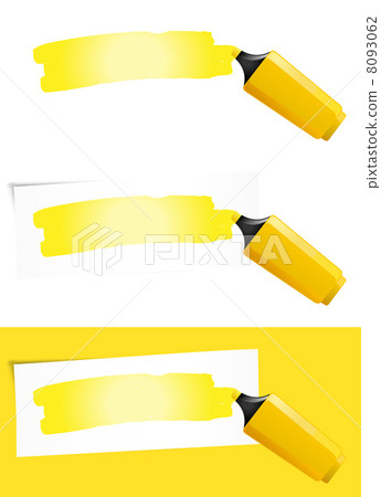 Yellow Felt Tip Pen 8093062