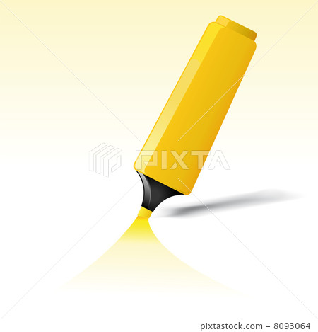 Yellow Felt Tip Pen 8093064