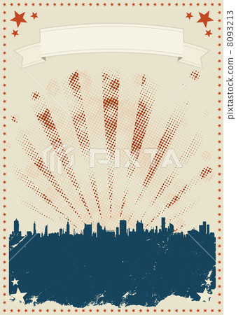 Grunge Fourth Of July Poster Grunge Fourth Of July Poster 8093213