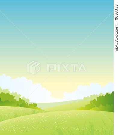 Summer Or Spring Nature Landscape 8093333