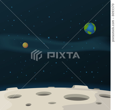 Moon Surface Moon Surface 8093370