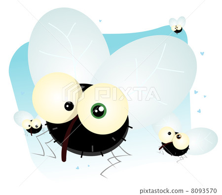 Cartoon Housefly Cartoon Housefly 8093570