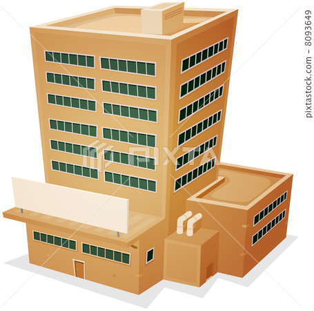 Factory Building Factory Building 8093649