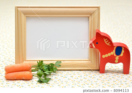 New Year's card of the afternoon (photo frame) 8094113