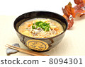 Miso soup with pork and vegetables  8094301