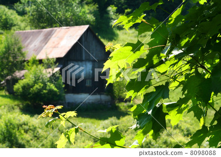 Old barn on the hill Old barn on the hill 8098088