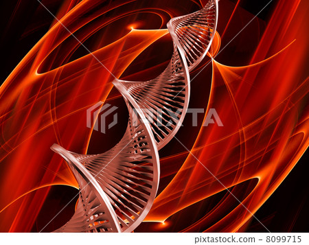 DNA Abstract - Stock Illustration [8099715] - PIXTA