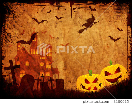 Grunge Halloween 8100015