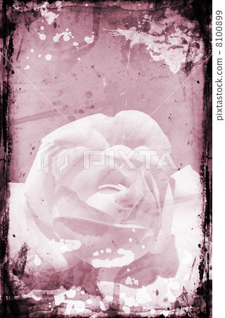Grunge rose 8100899