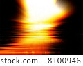 Sunset explosion 8100946