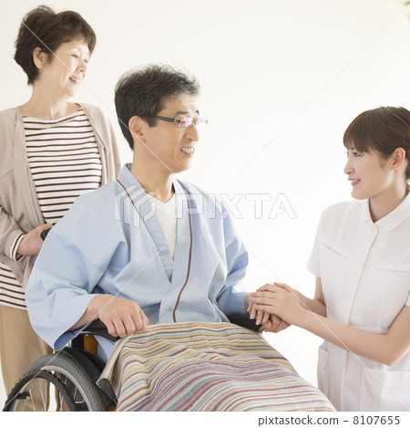 護士與病人交談 8107655
