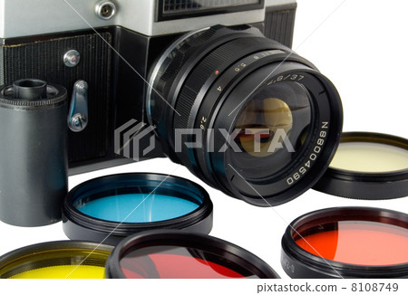 old reflex camera old reflex camera 8108749