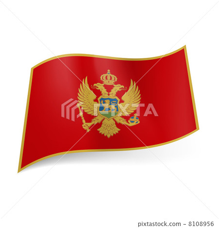 State flag of Montenegro. State flag of Montenegro. 8108956